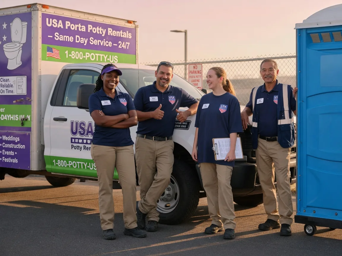 Porta Potty Rental company in Walnut, CA