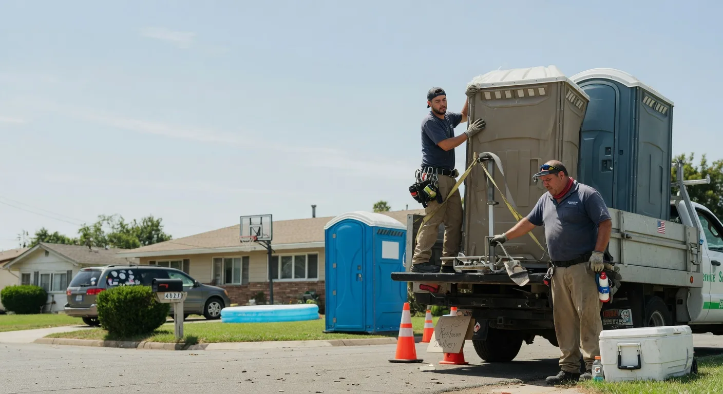 Porta Potty Rental in Walnut, CA near me